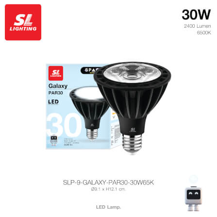 หลอด LED SL LIGHTING PAR30 36D 30 วัตต์ DAY LIGHT E27_1