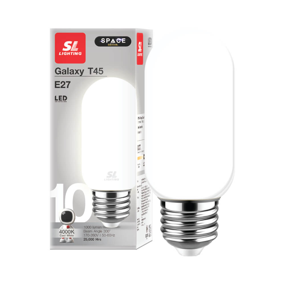 หลอด LED SL LIGHTING T45 300D 10 วัตต์ COOL WHITE E27