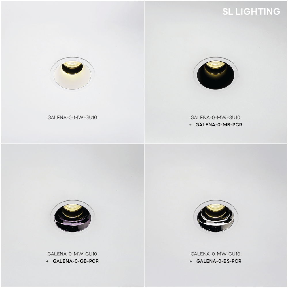 ดาวน์ไลท์ SL LIGHTING GALENA ทรงกลม สีขาว