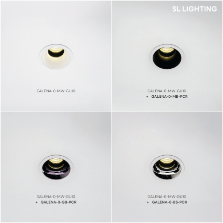 ดาวน์ไลท์ SL LIGHTING GALENA ทรงกลม สีขาว_2