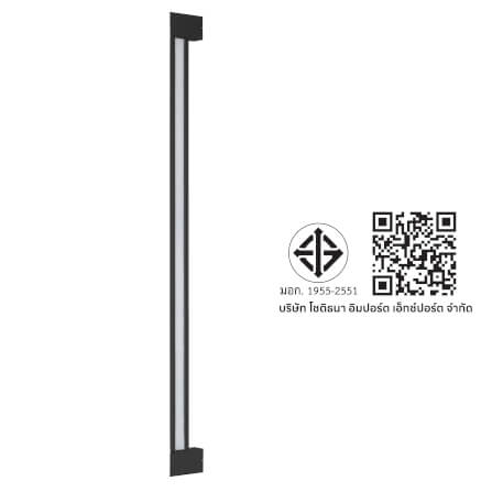 ไฟผนังภายนอก LED SL LIGHTING GANTT 36 วัตต์ WARM WHITE สีดำ_3