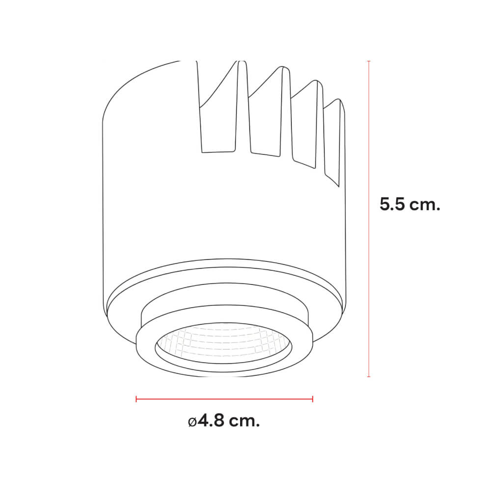 หลอด LED SL LIGHTING COIN MR11 36D 7 วัตต์ COOL WHITE