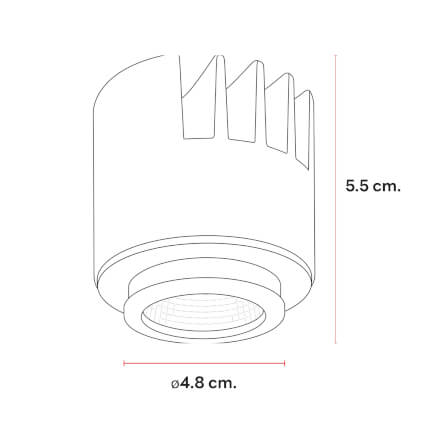 หลอด LED SL LIGHTING COIN MR11 36D 7 วัตต์ COOL WHITE_3