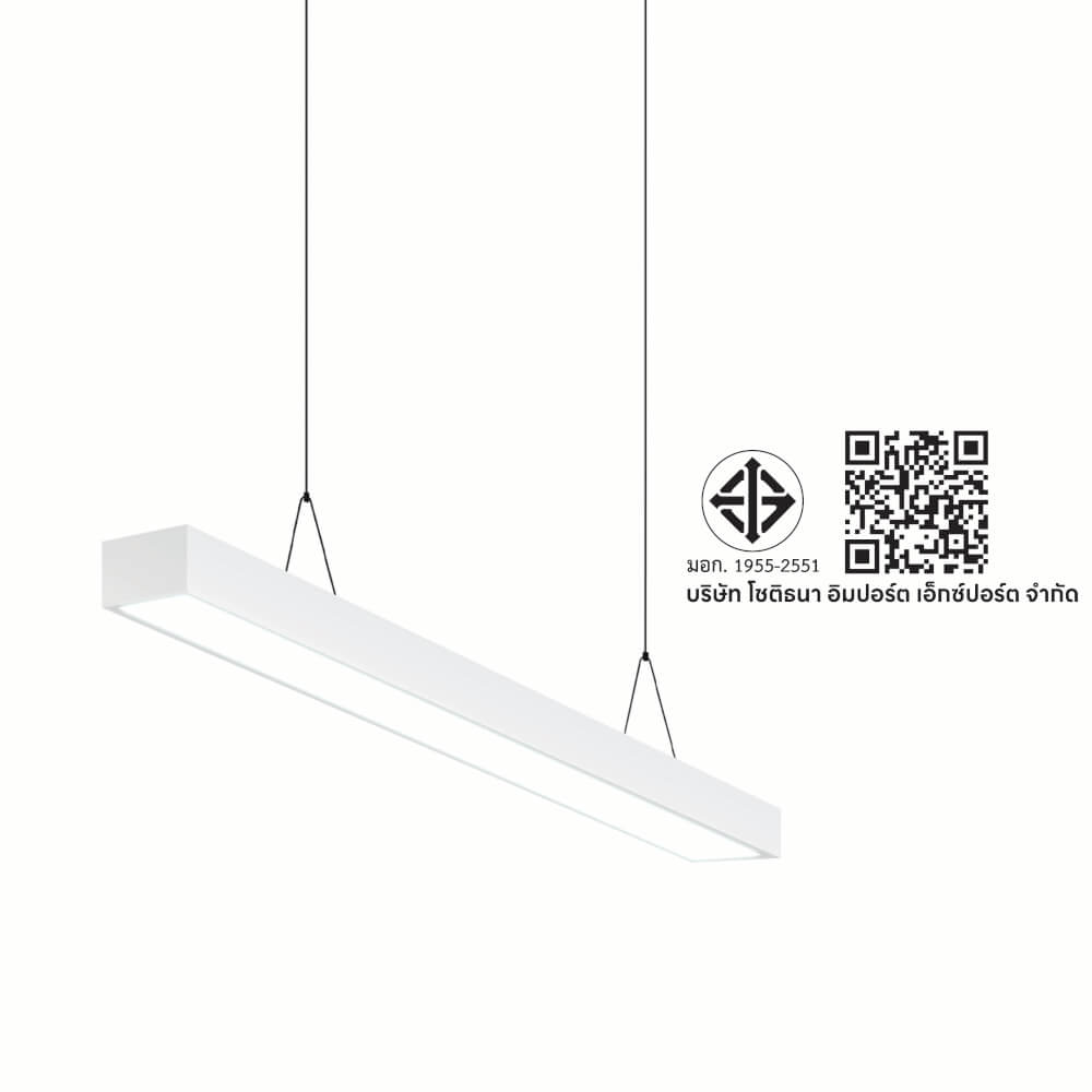 โคมไฟออฟฟิศ LED SL LIGHTING LINEA 24W 120 ซม. DAY LIGHT สีขาว