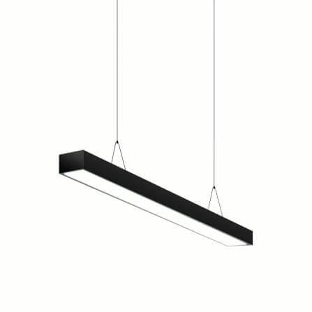 โคมไฟออฟฟิศ LED SL LIGHTING LINEA 24W 120 ซม. DAY LIGHT สีดำ_0