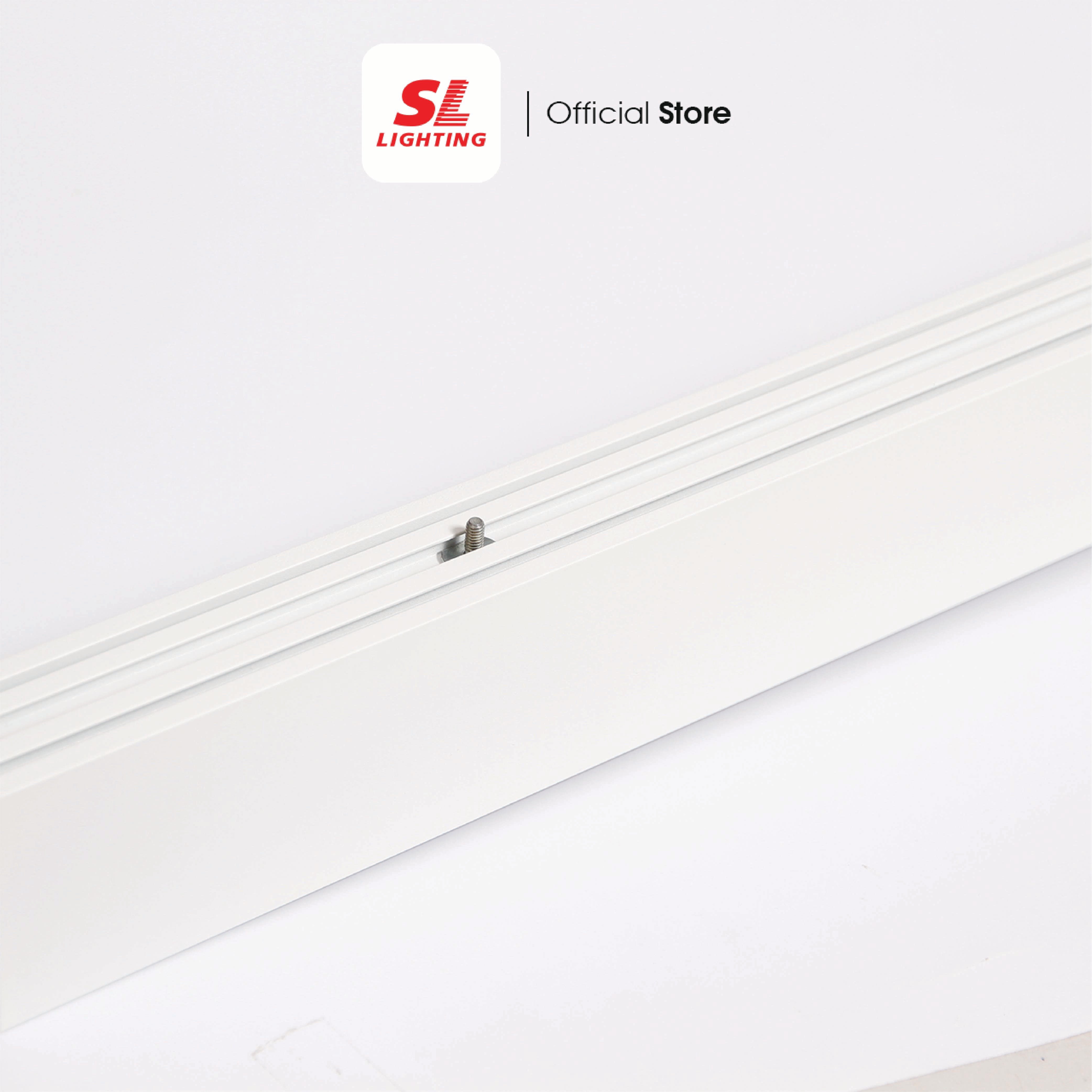 โคมไฟออฟฟิศ LED SL LIGHTING LINEAGRILL 40W 120 ซม. COOL WHITE สีดำ_3