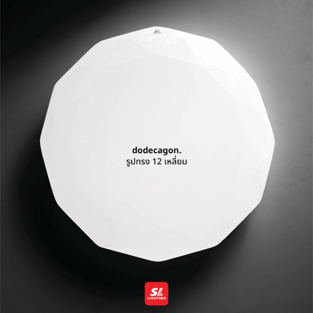 ไฟเพดาน LED SL LIGHTING LUNAR 36 วัตต์ DAYLIGHT สีขาว
