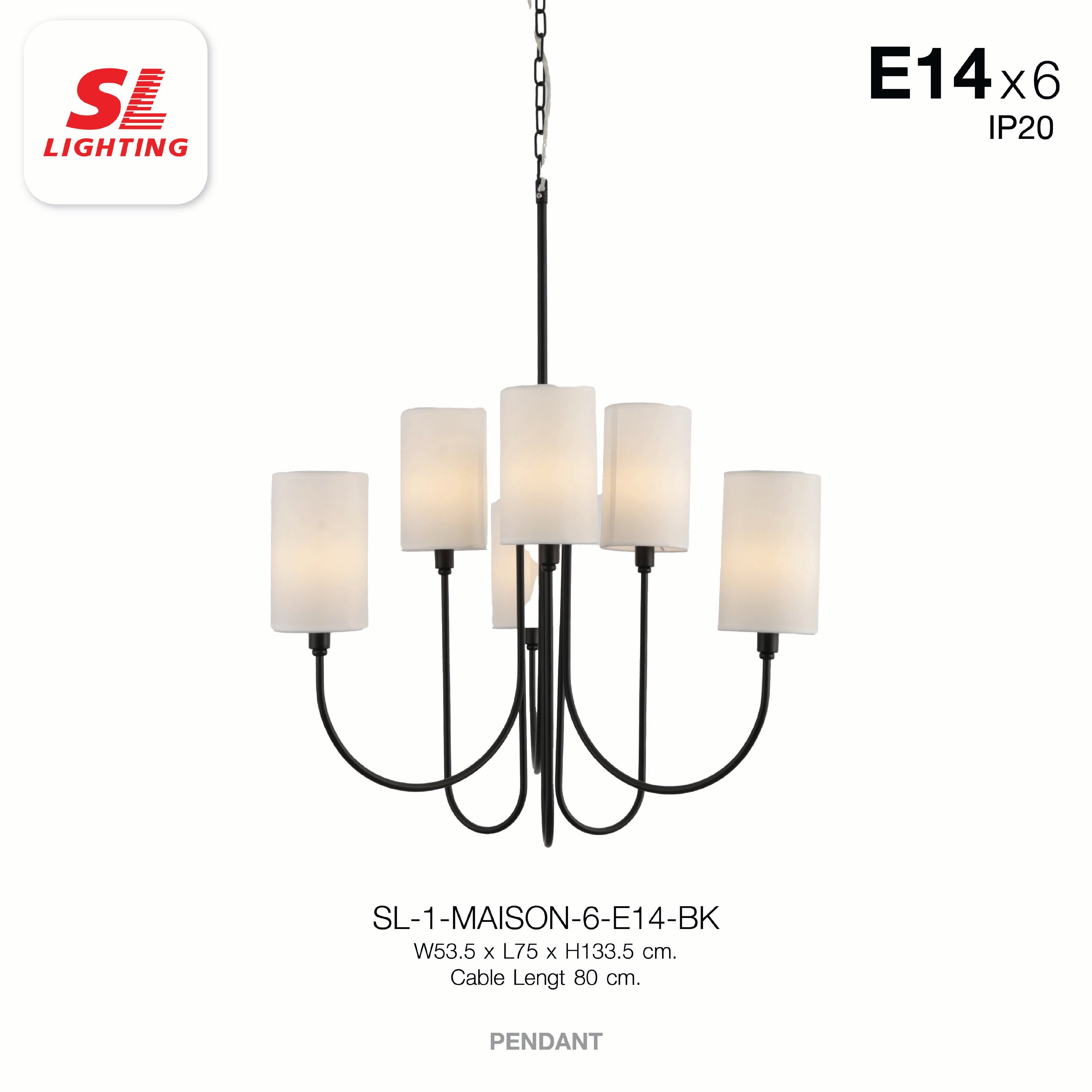 ไฟช่อ SL LIGHTING รุ่น MAISON E14 10ขั้ว_3