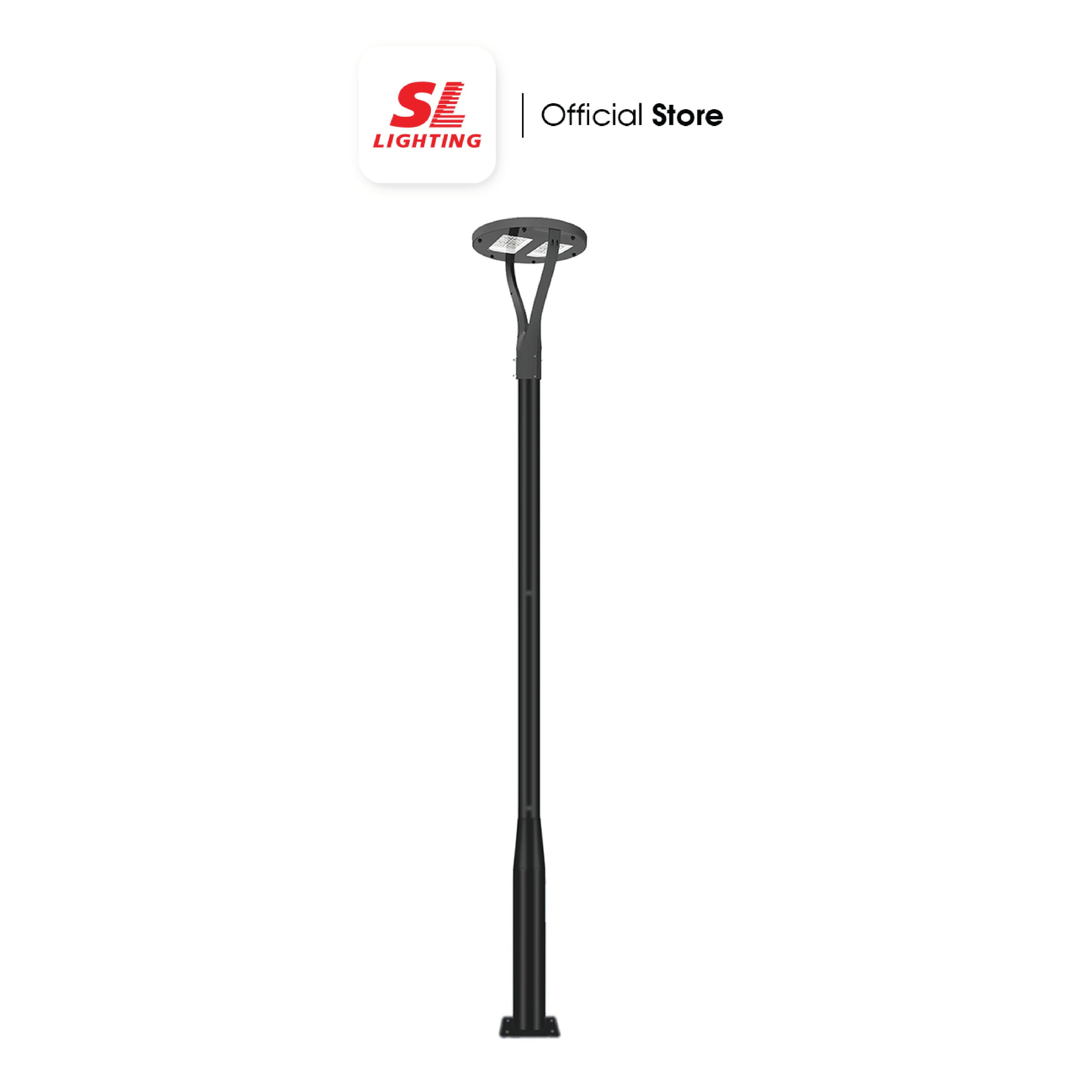 ไฟถนน LED SL LIGHTING MIRA 100 วัตต์ WARM WHITE สีดำ