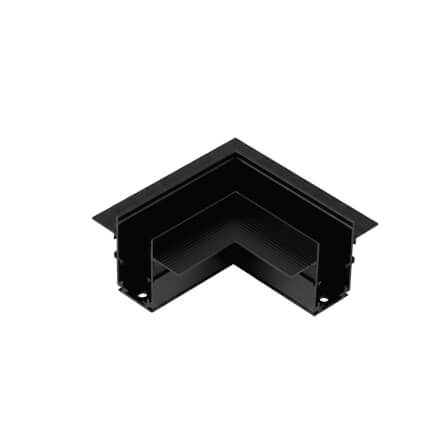 ข้อต่อรางไฟแทรคไลท์ แมกเนติก SL LIGHTING เข้ามุม แบบฝัง สีดำ_0