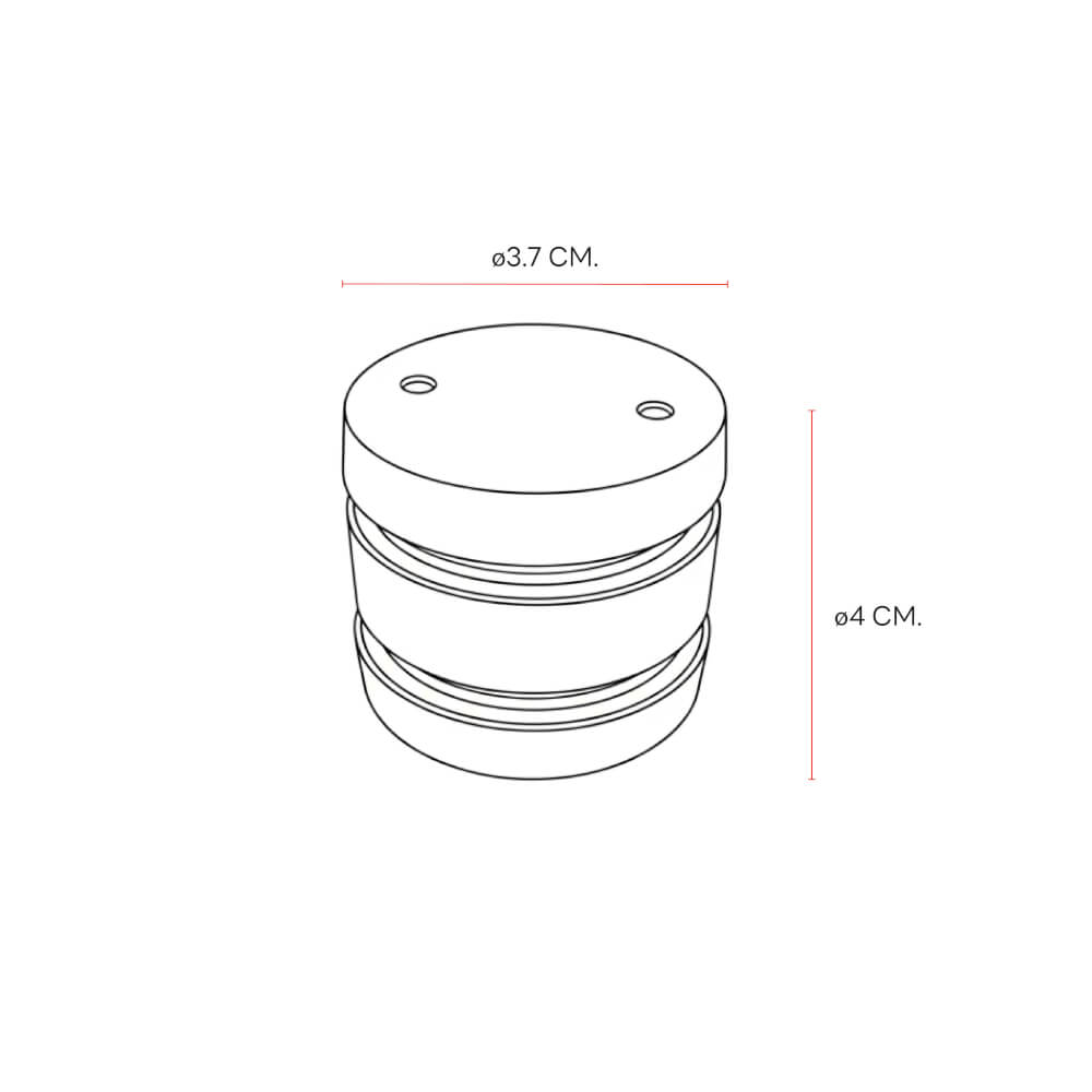 แกนปรับองศา SL LIGHTING MAGNETIC แบบติดลอย สีดำ