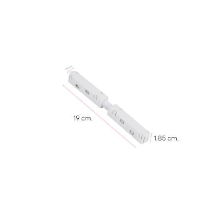 สะพานไฟต่อตรง SL LIGHTING MAGNETIC 48 โวลต์ สีขาว_1