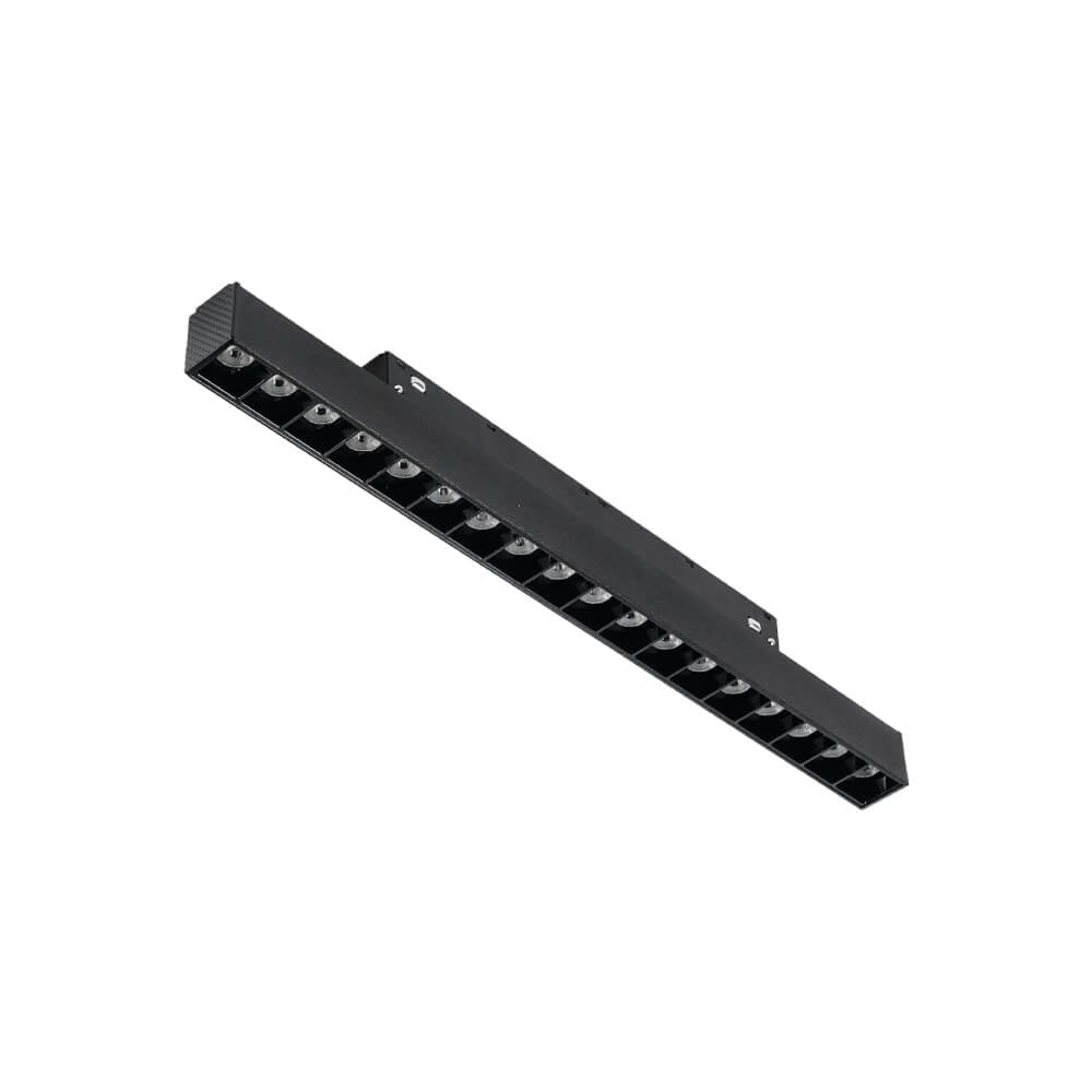 แทรคไลท์ LED แบบแม่เหล็ก SL LIGHTING MAGNETIC GRILL 20มม. 18 วัตต์ 48 โวลต์ WARM WHITE สีดำ_0