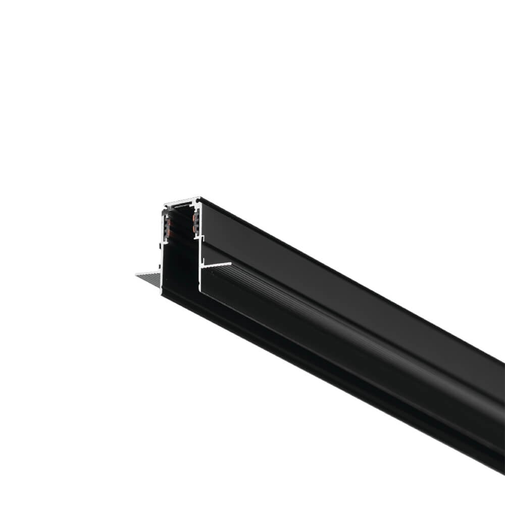 รางไฟแทรคไลท์ SL LIGHTING MAGNETIC แบบฝัง 20 มม. 1.5 เมตร สีดำ