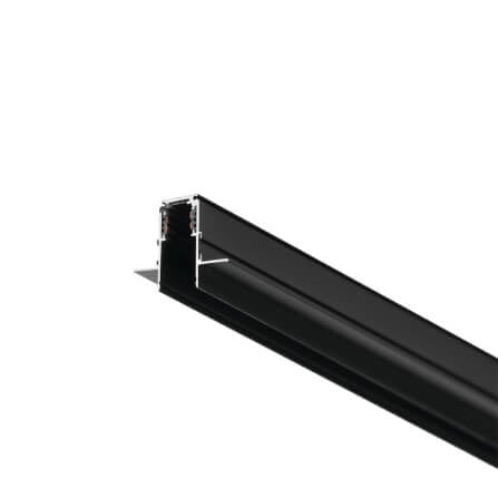 รางไฟแทรคไลท์ SL LIGHTING MAGNETIC แบบฝัง 20 มม. 1.5 เมตร สีดำ_0