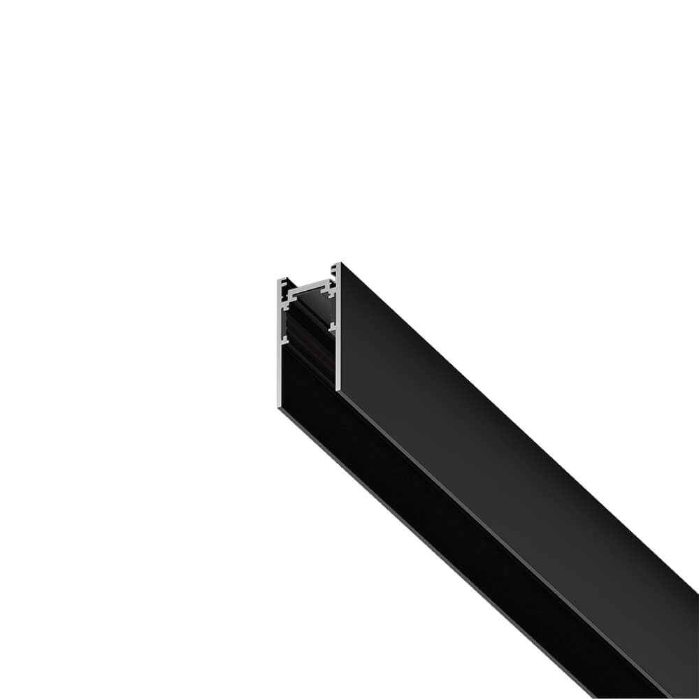 รางไฟแทรคไลท์ SL LIGHTING MAGNETIC แบบติดลอย 20 มม. 1.5 เมตร สีดำ