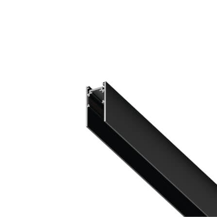 รางไฟแทรคไลท์ SL LIGHTING MAGNETIC แบบติดลอย 20 มม. 1.5 เมตร สีดำ_0