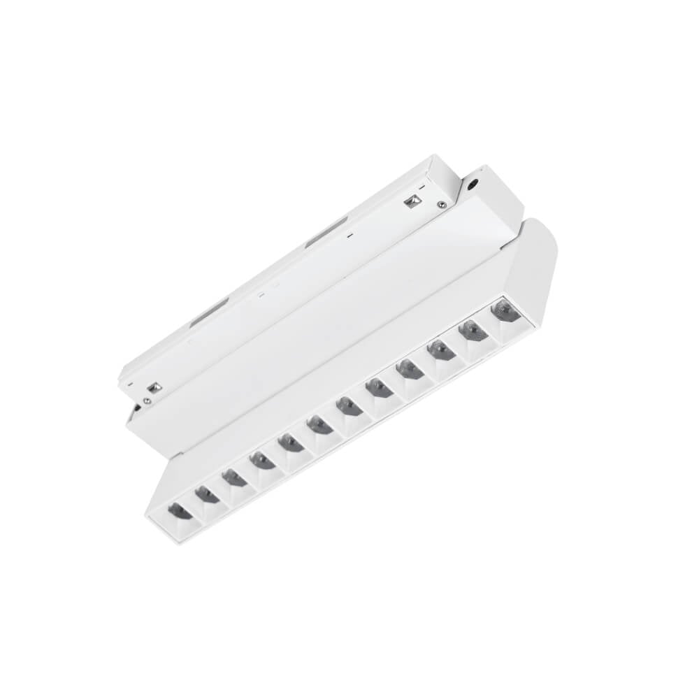 แทรคไลท์ LED แบบแม่เหล็ก SL LIGHTING MAGNETIC GRILL 20มม. 12 วัตต์ 48 โวลต์ ปรับหน้า COOL WHITE สีขาว_0