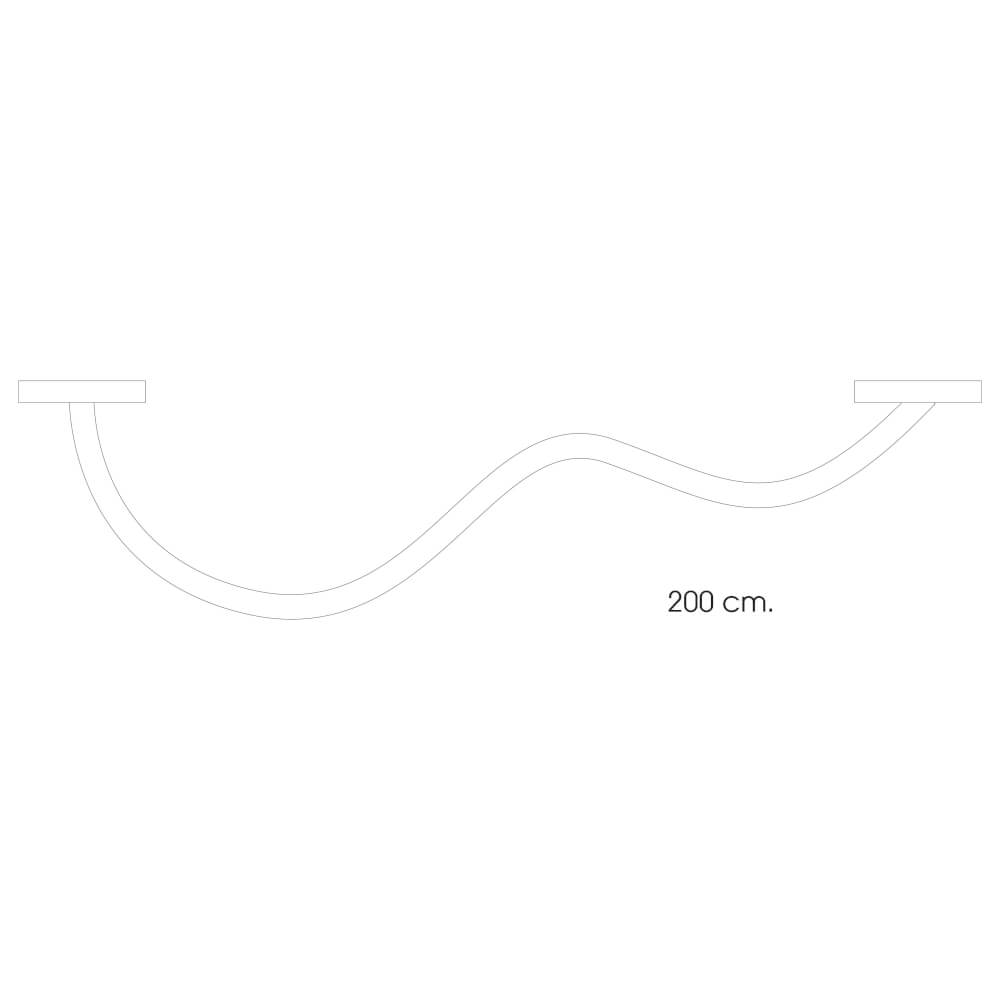 แทรคไลท์ LED ไฟเส้นนีออนแบบแม่เหล็ก SL LIGHTING NEON MAGNETIC 20มม. 2เมตร 22 วัตต์ 48 โวลต์ PURE WHITE สีขาว_3