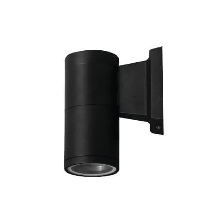 ไฟผนังภายนอก SL LIGHTING N3301 GU10 ทรงกระบอก สีดำ แบบ 1 ทาง_0
