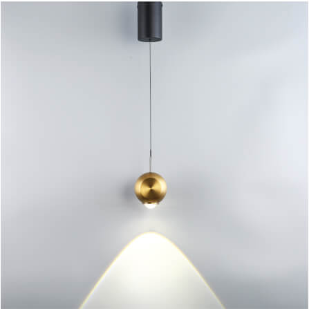 ไฟช่อ LED SL LIGHTING รุ่น ORI 6 วัตต์ แสงวอร์มไวท์ สีทองแชมเปญ 1 หัว_3