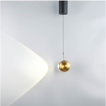 ไฟช่อ LED SL LIGHTING รุ่น ORI 6 วัตต์ แสงวอร์มไวท์ สีทองแชมเปญ 1 หัว_4