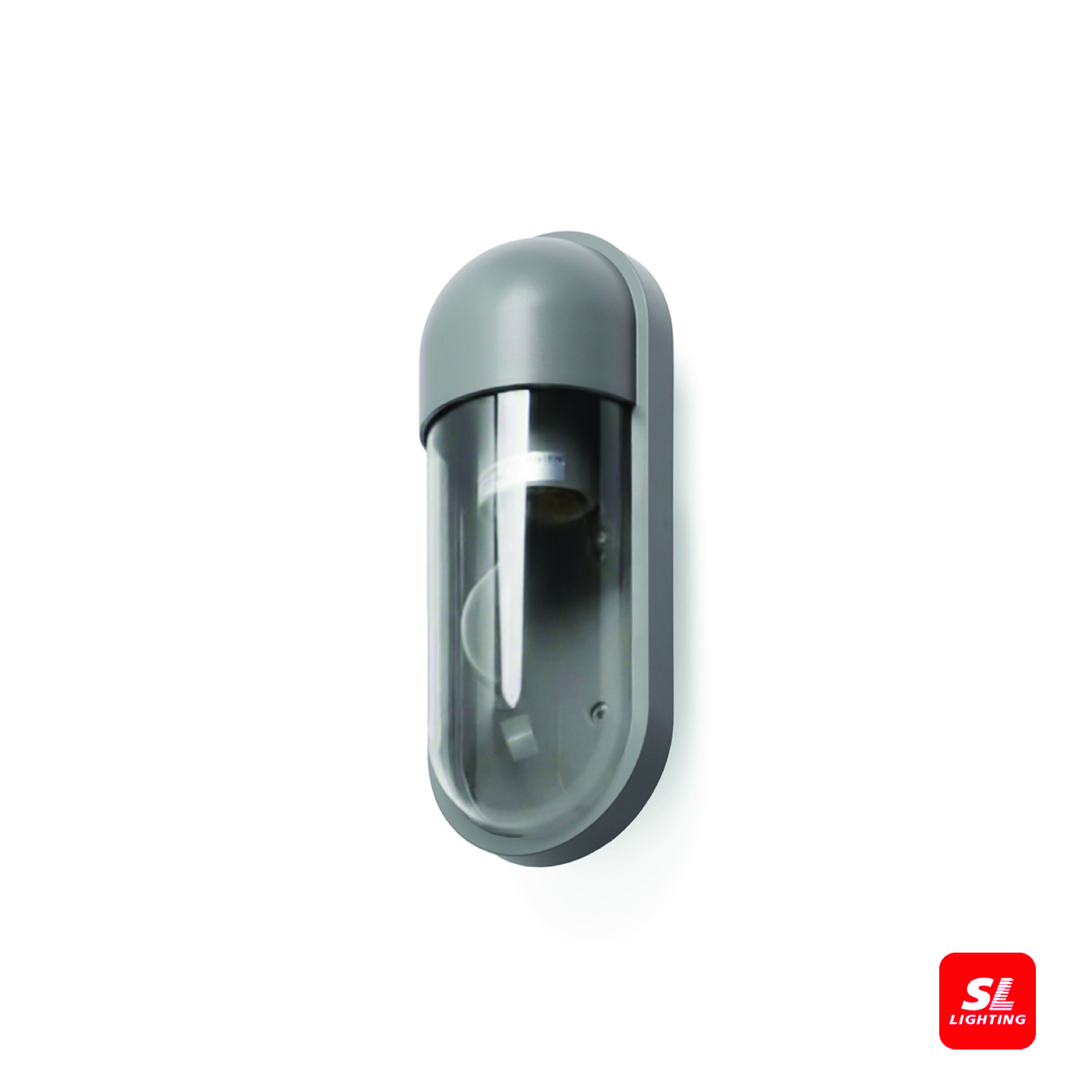 ไฟผนังภายนอก SL LIGHTING OUT-PROBE E27 สีเทา