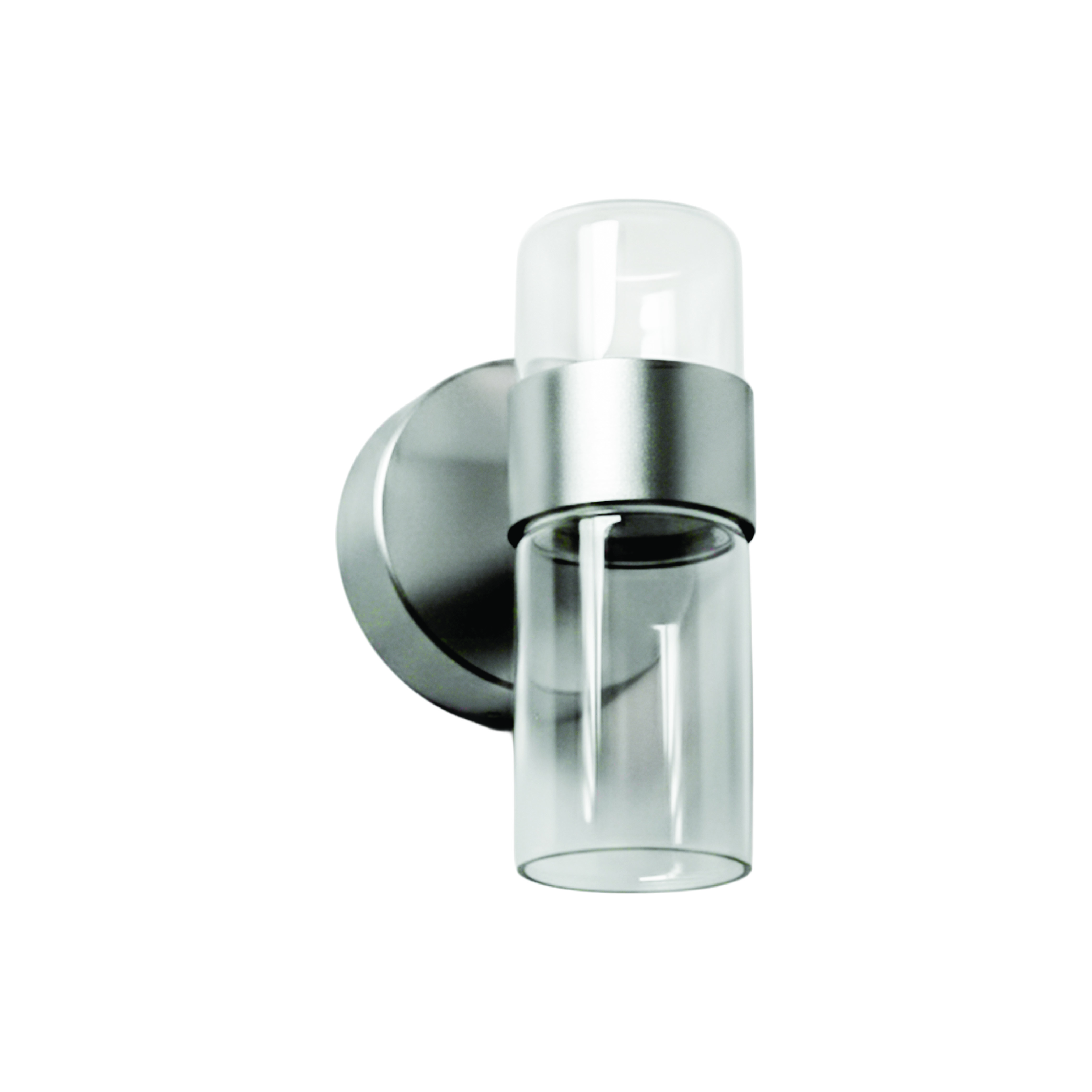 ไฟผนังภายนอก LED SL LIGHTING WHIRL PASSORN 8 วัตต์ WARM WHITE สีเงิน_0