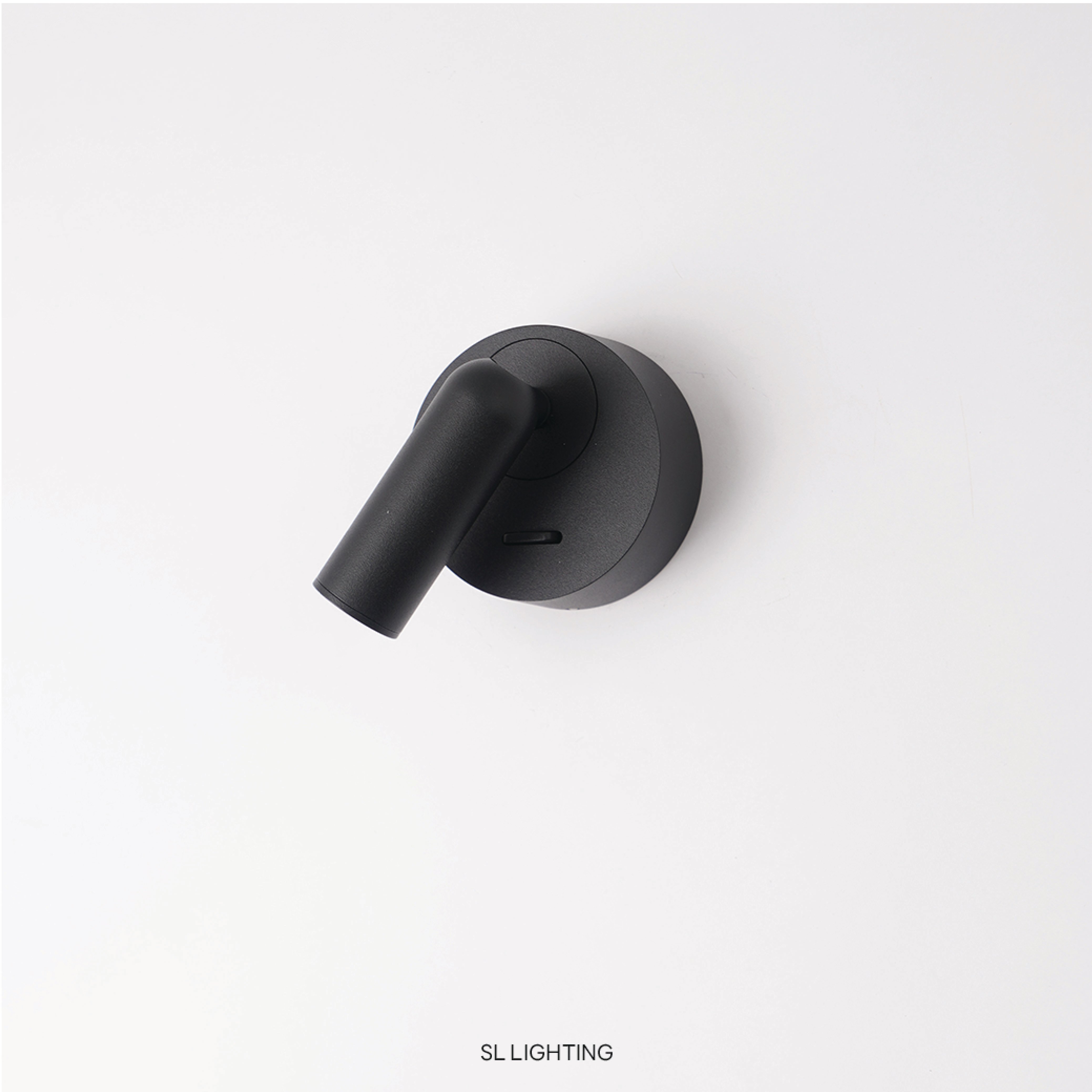 ไฟหัวเตียง LED SL LIGHTING PAT 3 วัตต์ WARM WHITE สีดำ (ทรงกลม)_5