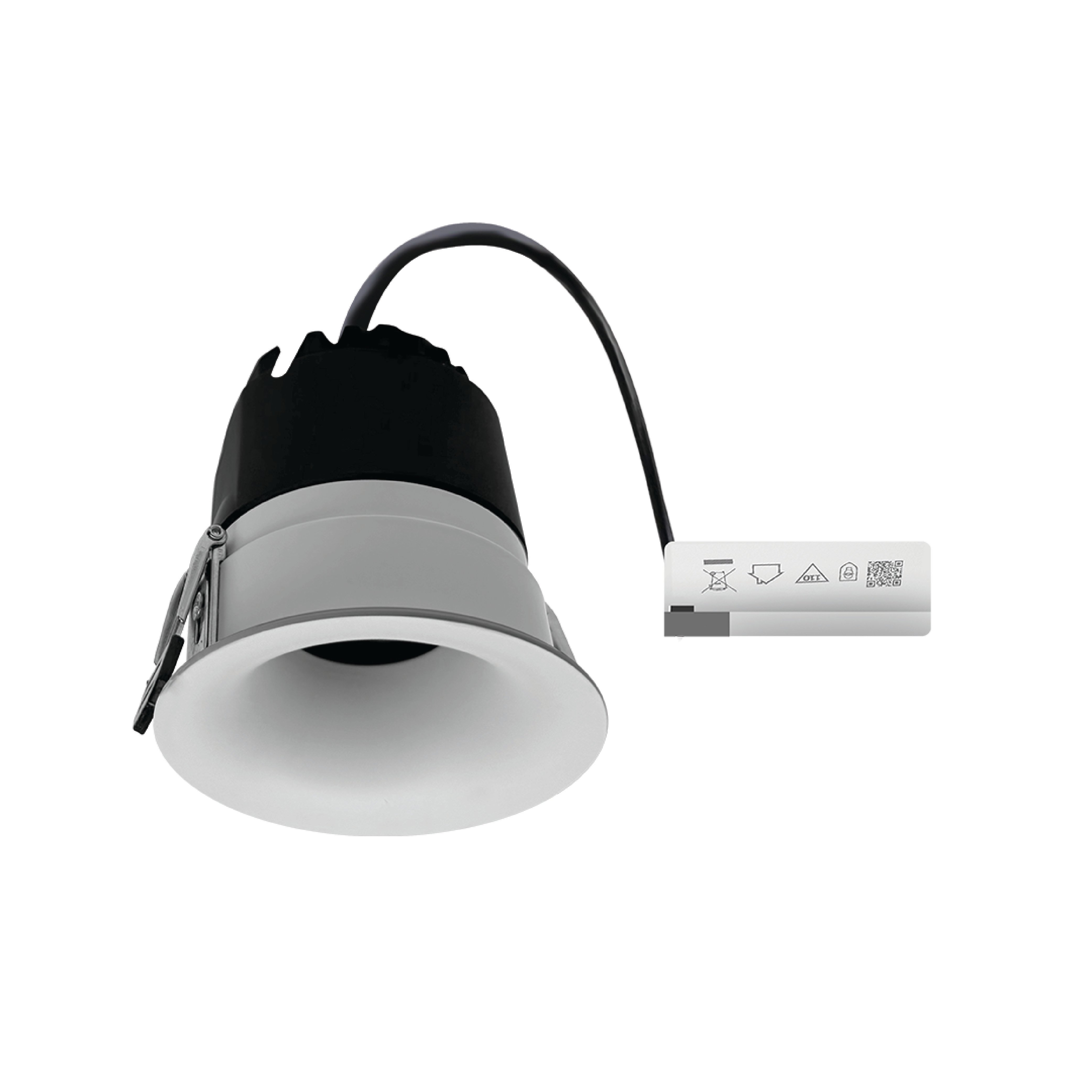ดาวน์ไลท์ LED SL LIGHTING PEARL 12 วัตต์ WARM WHITE สีขาว_0