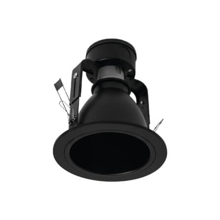 ดาวน์ไลท์ SL LIGHTING PHOTON 4 นิ้ว ทรงกลม สีดำ (รีเฟล็กเตอร์สีดำ)_0