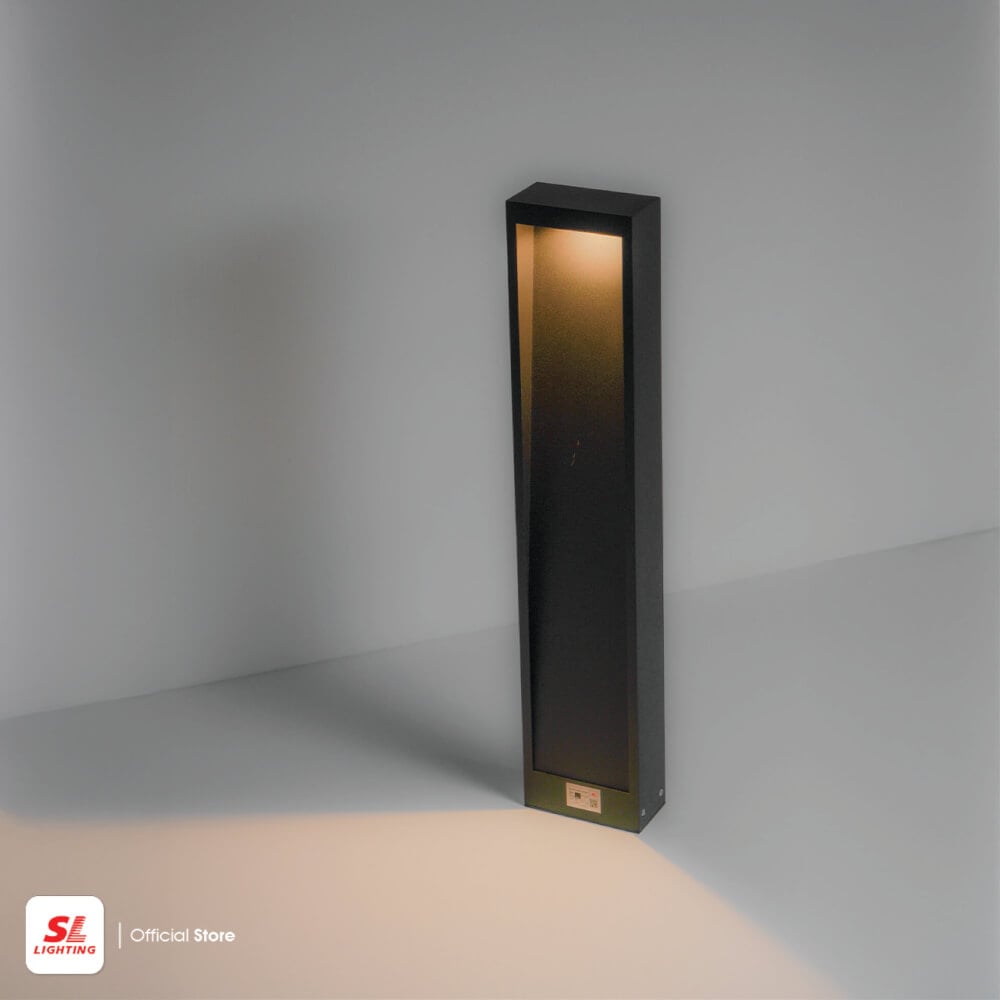 ไฟทางเดิน LED SL LIGHTING PHUPHA 12 วัตต์ WARM WHITE สีดำ