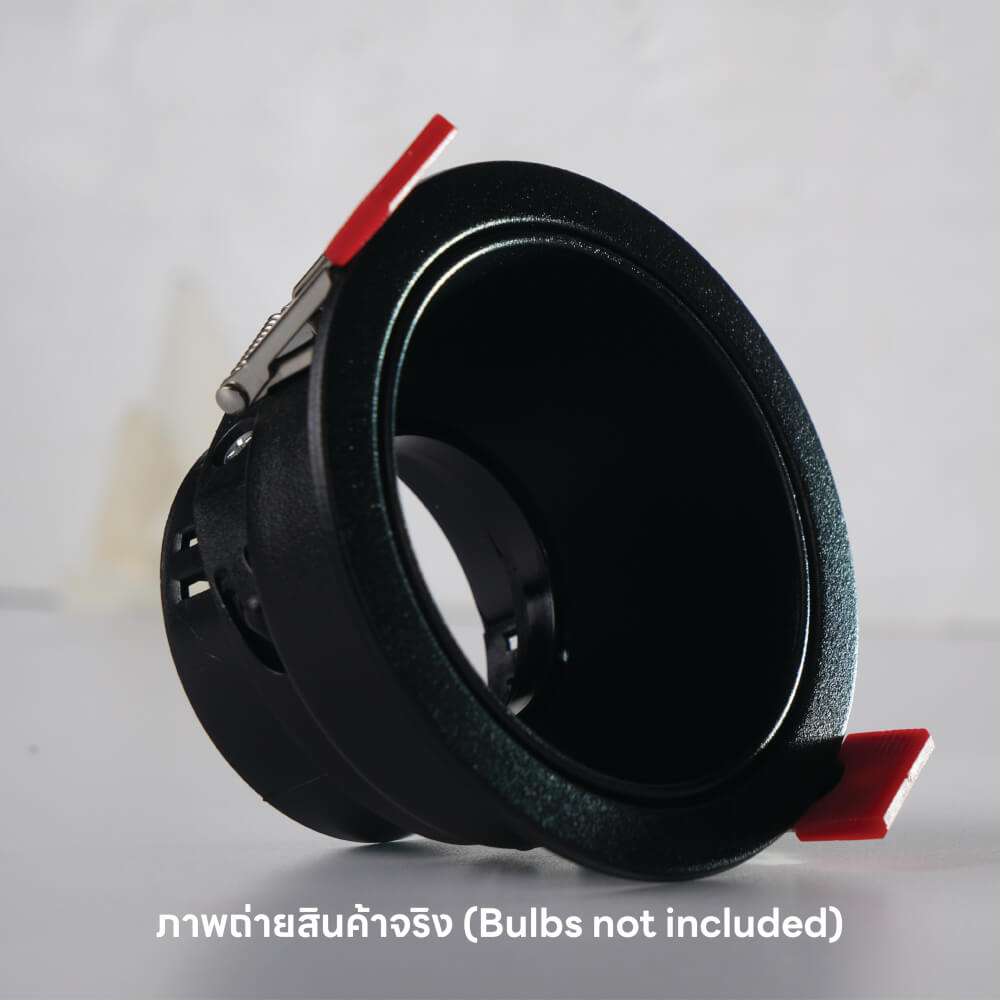 ดาวน์ไลท์ SL LIGHTING PLUTO สีดำ กลม