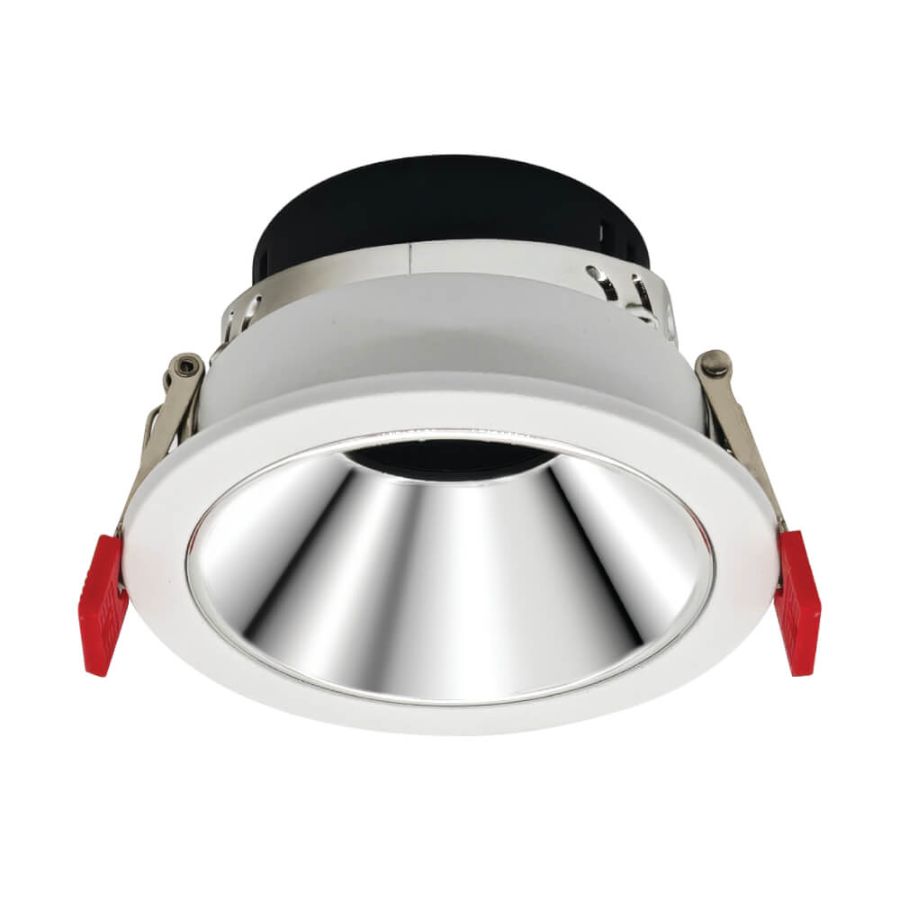 ดาวน์ไลท์ SL LIGHTING PLUTO สีขาว/เงิน กลม