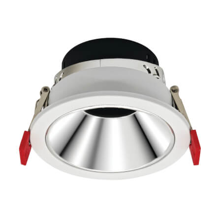 ดาวน์ไลท์ SL LIGHTING PLUTO สีขาว/เงิน กลม_0