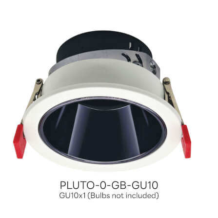 ดาวน์ไลท์ SL LIGHTING PLUTO ทรงกลม สีขาว/เทาเข้ม_3