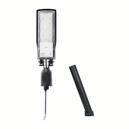 ไฟถนน LED SL LIGHTING ROCKET-II 50 วัตต์ DAYLIGHT สีเทา_0