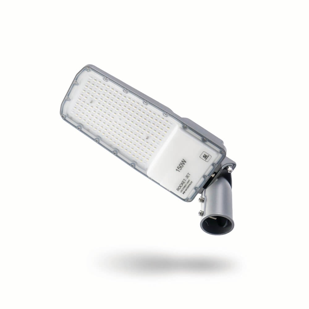 ไฟถนน LED SL LIGHTING ROCKET-JET 150 วัตต์ WARM WHITE สีเทา