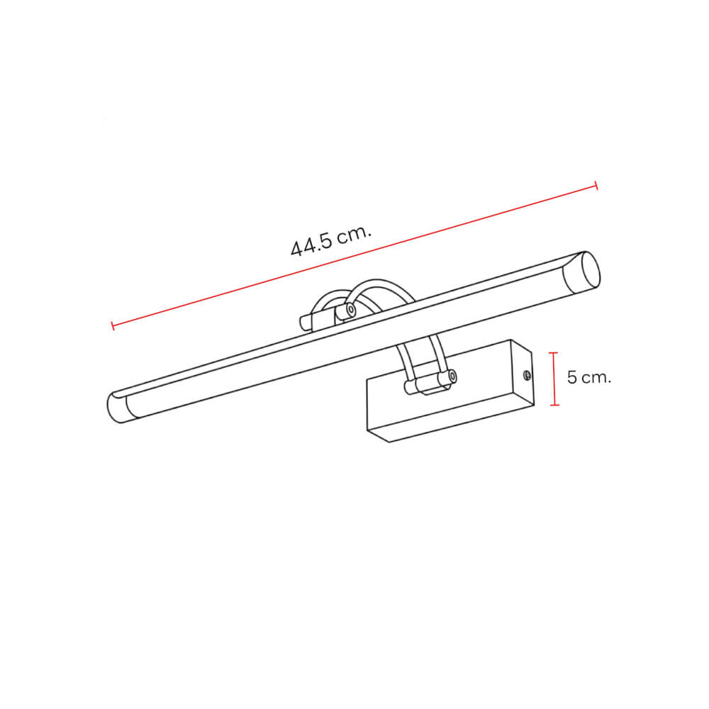ไฟกิ่งภายใน LED SL LIGHTING ROOP-B 7 วัตต์ WARM WHITE สีเงิน