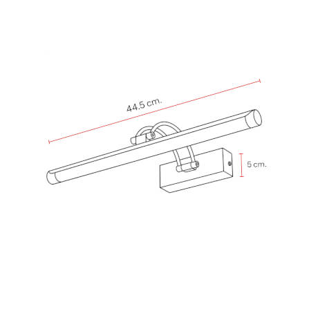 ไฟกิ่งภายใน LED SL LIGHTING ROOP-B 7 วัตต์ WARM WHITE สีเงิน_3