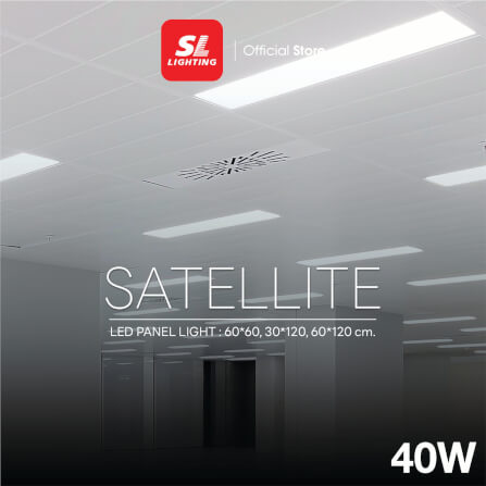 โคมฝังฝ้า LED SL LIGHTING PANEL 40 วัตต์ 30X120 ซม. DAY LIGHT_1