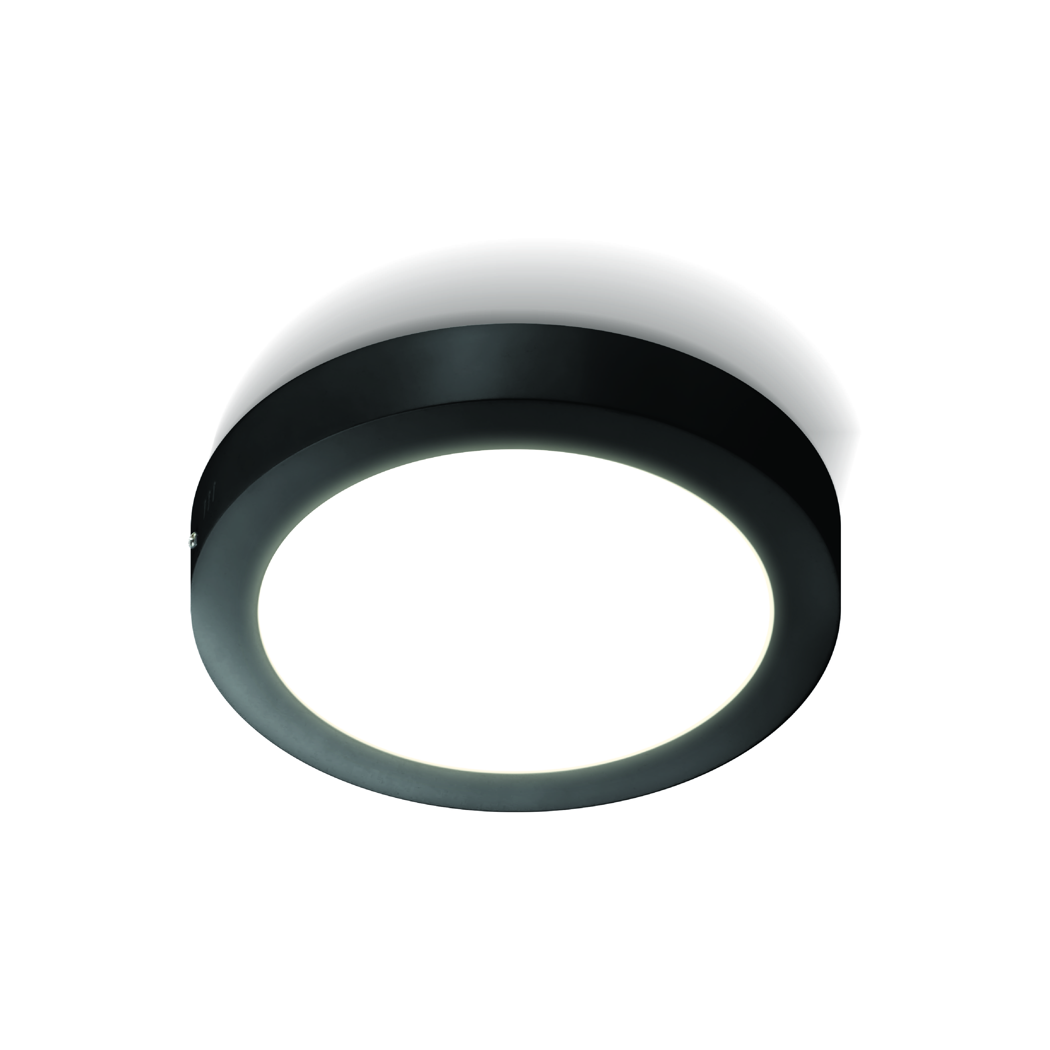 ดาวน์ไลท์ LED SL LIGHTING SATURN-SM กลม 18 วัตต์ WARM WHITE สีดำ