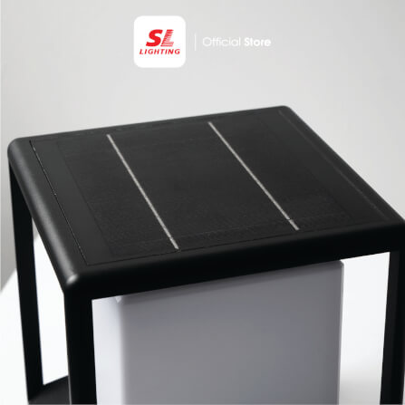 ไฟหัวเสา SOLAR SL LIGHTING SCB-CUBE 2 วัตต์ WARM WHITE/COOL WHITE/DAY LIGHT/RGB_5