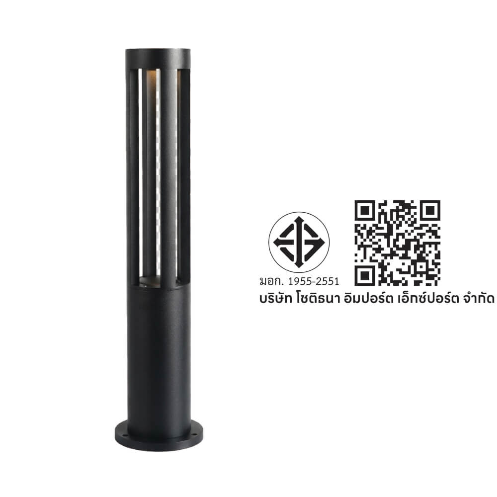 ไฟทางเดิน LED SL LIGHTING SIRI 10 วัตต์ WARM WHITE สีดำ