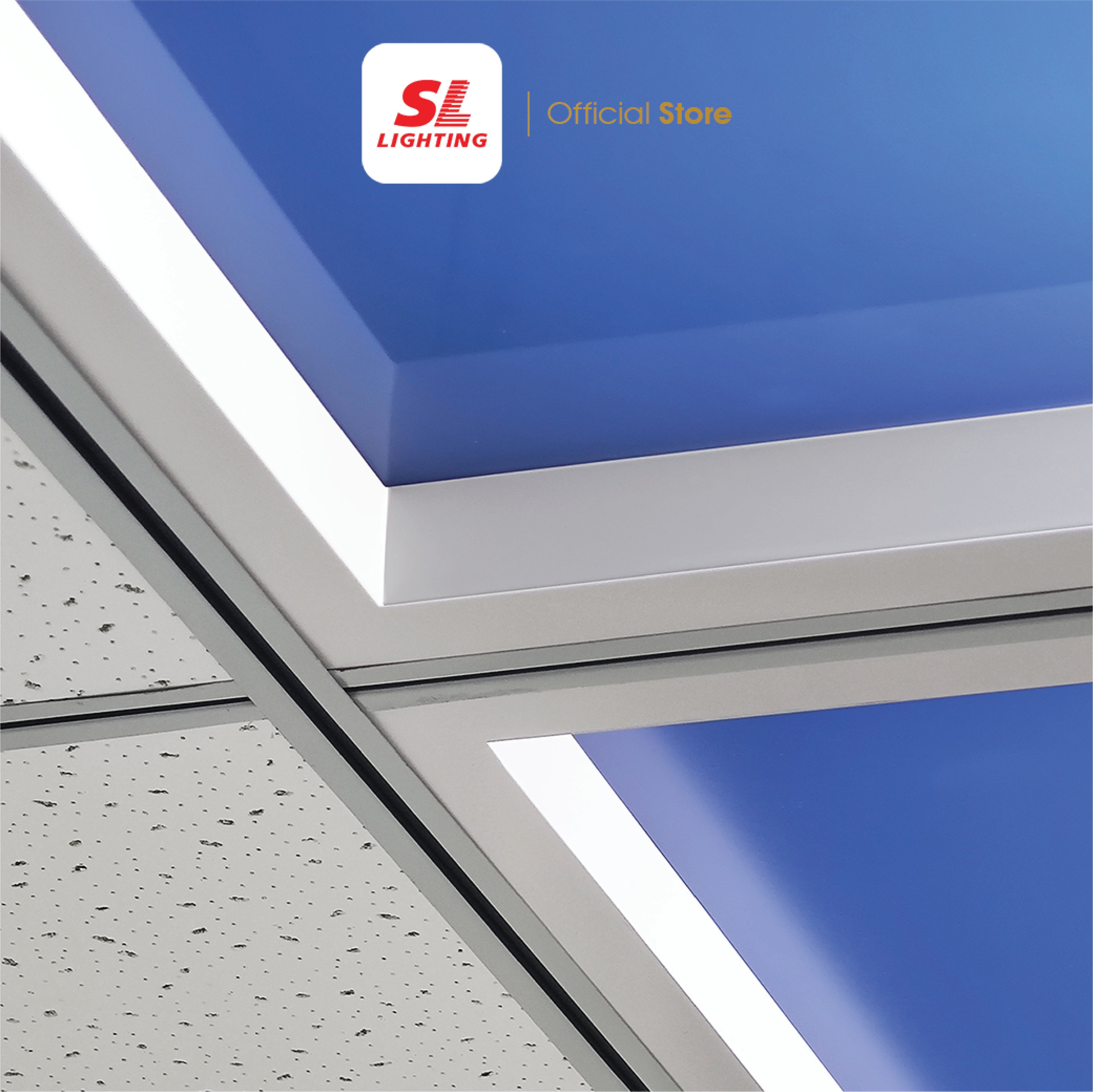 โคมไฟฝังเพดานเสมือนท้องฟ้าจริง SL LIGHTING SKYWA 60x60 ซม. 80W CCT สีขาว