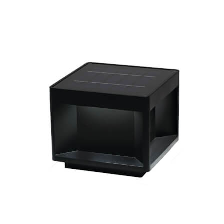 ไฟหัวเสา SOLAR SL LIGHTING 15 วัตต์ WARM WHITE/COOL WHITE/DAY LIGHT สีดำ_0