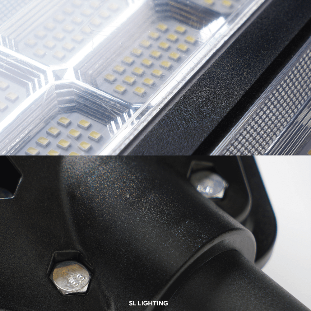ไฟถนน SOLAR SL LIGHTING SOLARROCKII 200 วัตต์ DAYLIGHT สีดำ