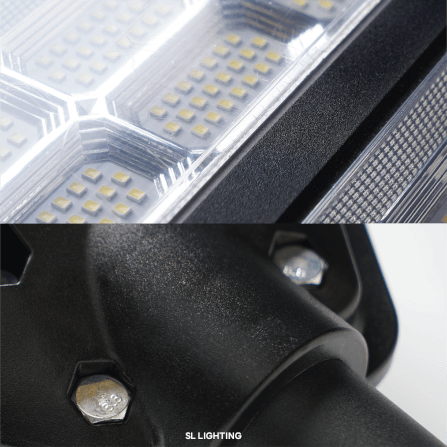 ไฟถนน SOLAR SL LIGHTING SOLARROCKII 200 วัตต์ DAYLIGHT สีดำ_4