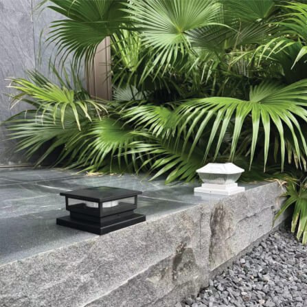 ไฟหัวเสา SOLAR SL LIGHTING SOLARZEN 2 วัตต์ WARM WHITE สีใส_2