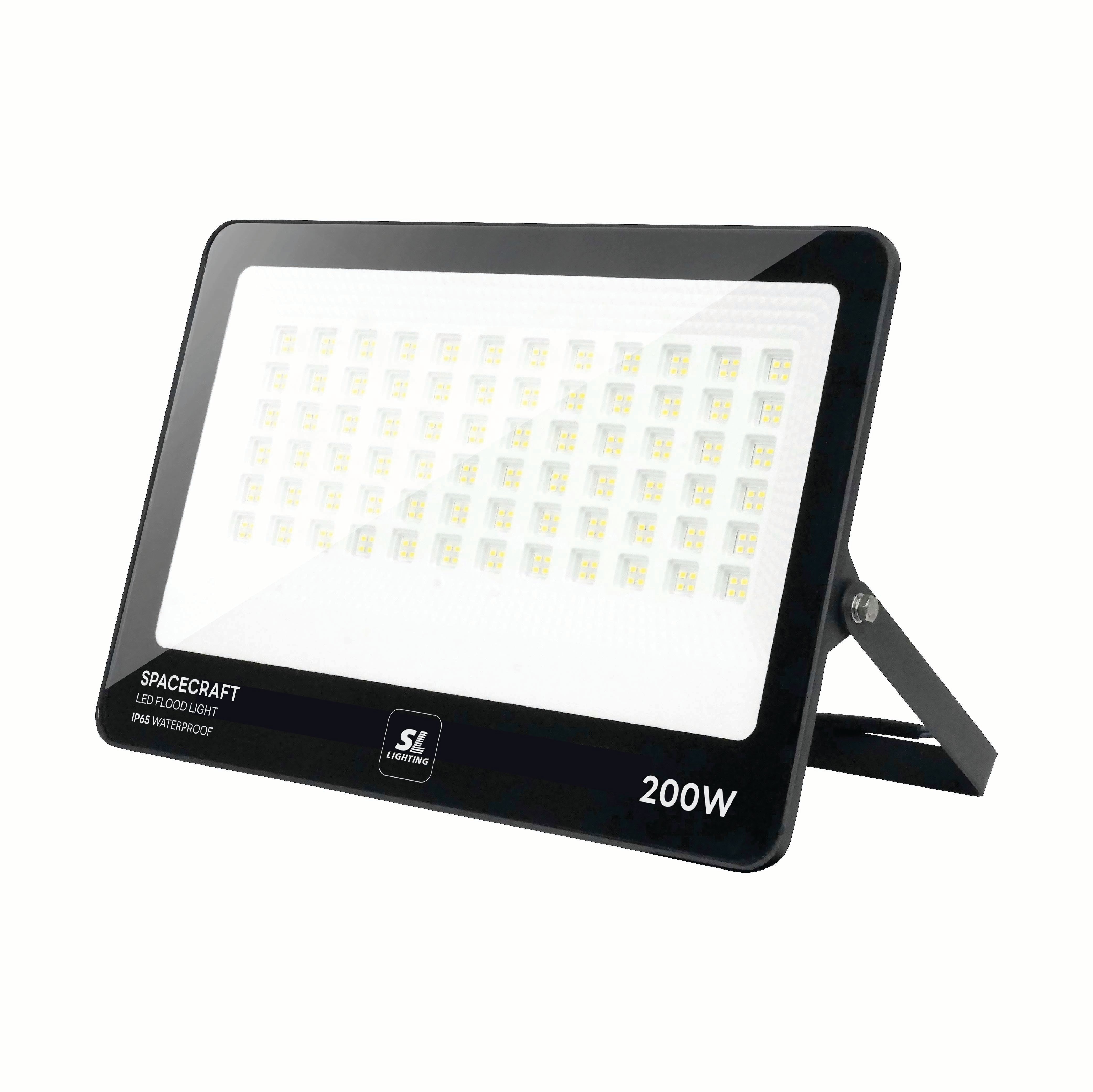 สปอตไลท์ LED SL LIGHTING SPACECRAFT 200 วัตต์ DAYLIGHT สีดำ_0